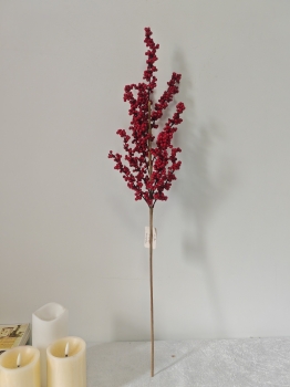 Artificial Red Berry Branch