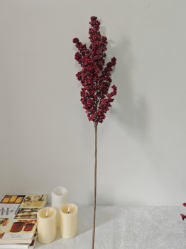 Artificial Red Berry Branch