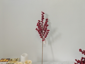 Artificial Red Berry Branch